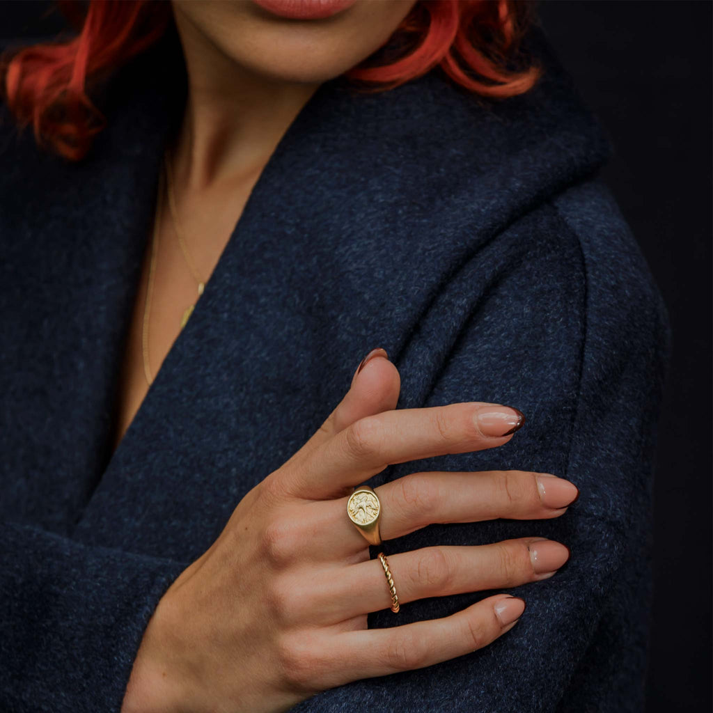 Twisted Rope Ring